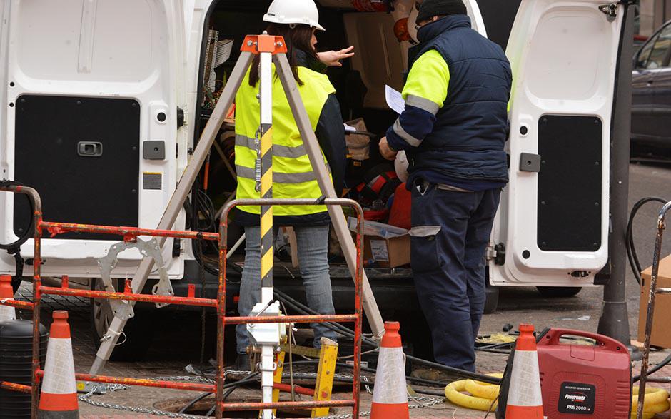 camion assainissement Montrouge